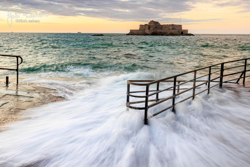 Hohe Flut in Saint Malo Hohe Flut in Saint Malo