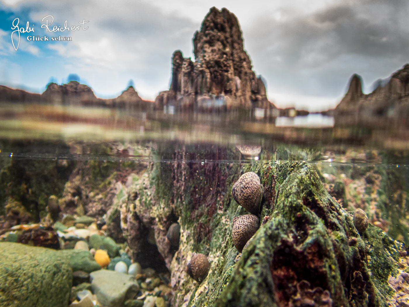 Gebirge im Wattgebiet