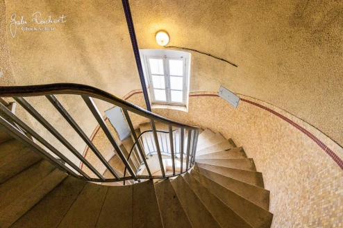 Treppenhaus des Grand phare de l’Île de Sein Treppenhaus des Grand phare de l’Île de Sein
