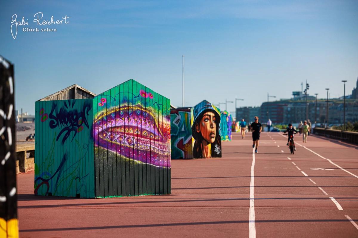 Radweg in Dieppe